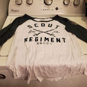 Attack on Titan Scout Shirt M